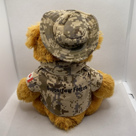 Military Teddy Bear Camouflage Soldier Canada Flag Creature Comfort Plus… - Picture 6 of 13